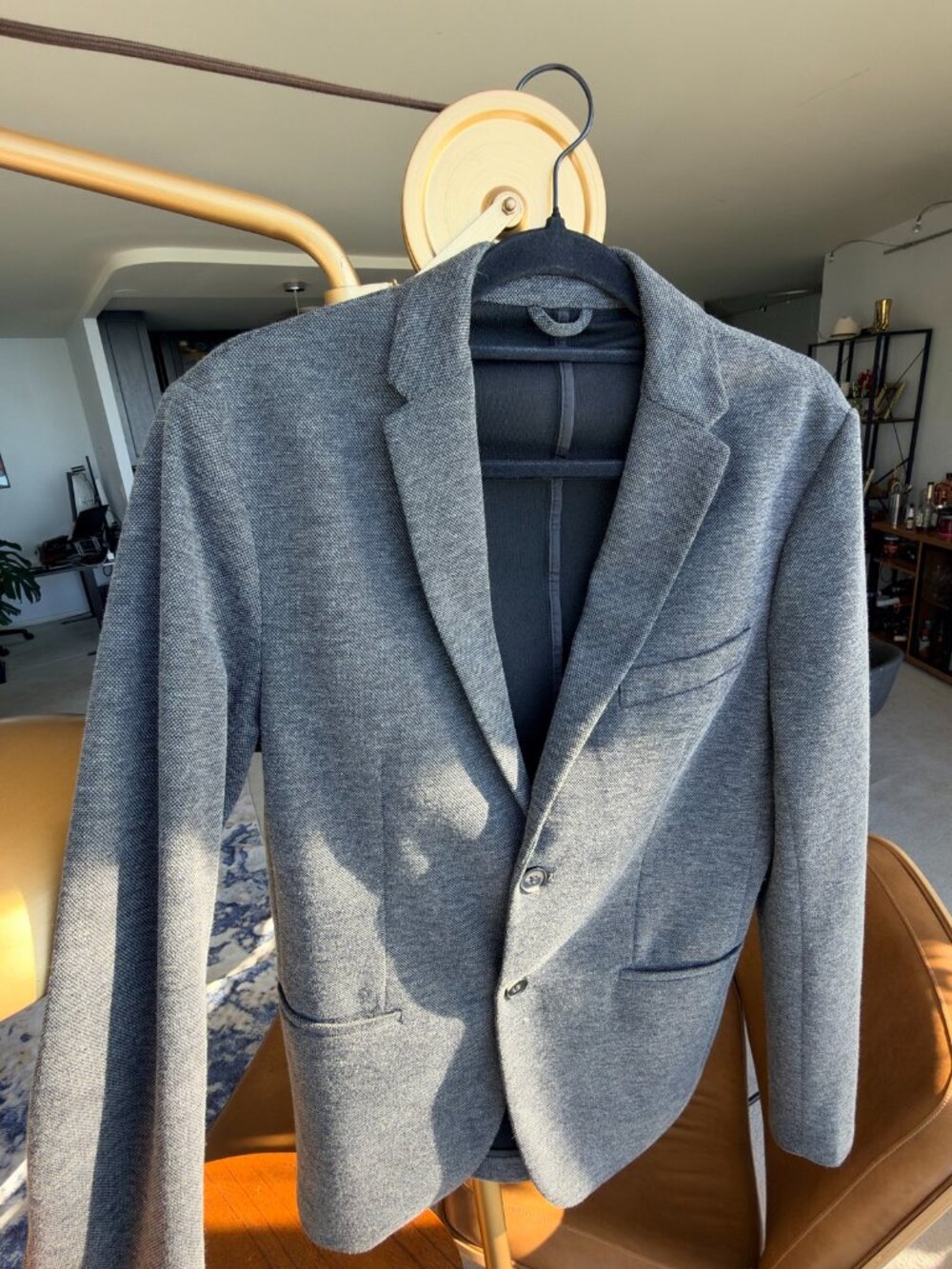 Zara Men's Blazer - Gray - Size 40 (US M)